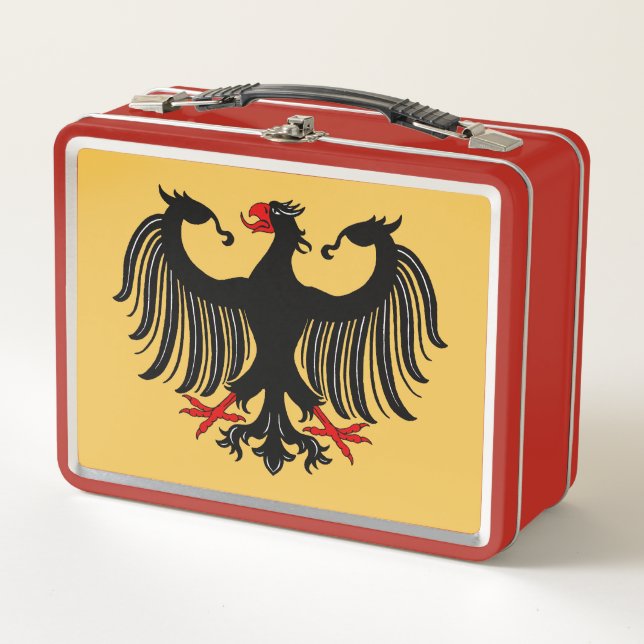German Eagle Metal Lunch Box (Front)