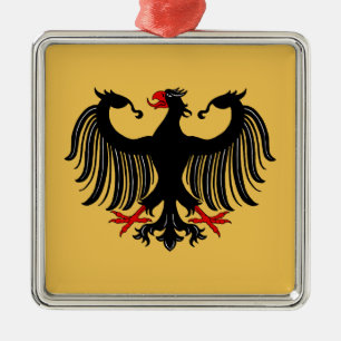 German Eagle Metal Ornament