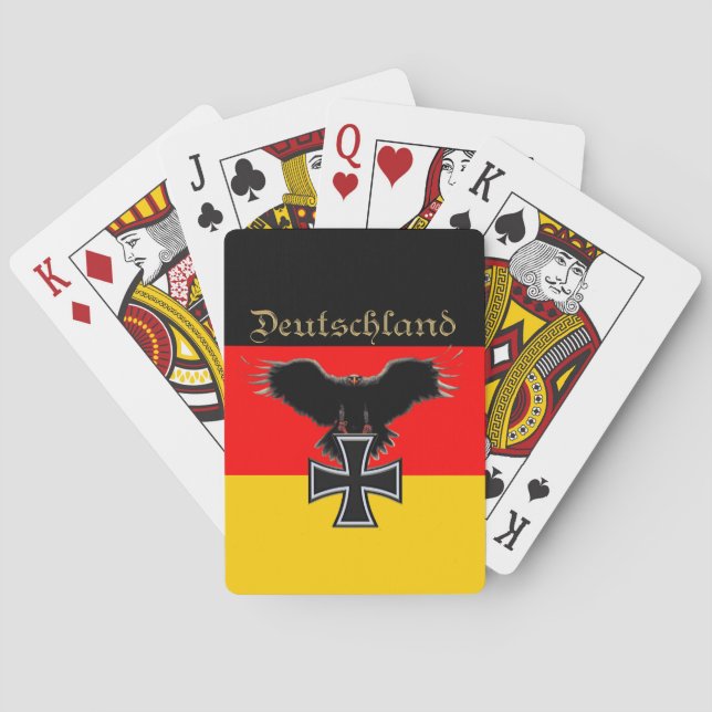 German Eagle Playing Cards (Back)