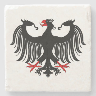 German Eagle Stone Coaster
