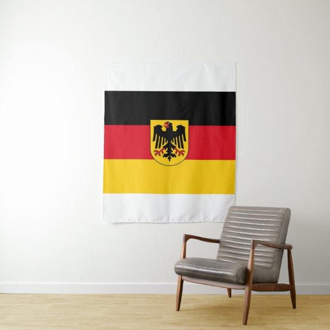 German Empire Flag Tapestry (In Situ)