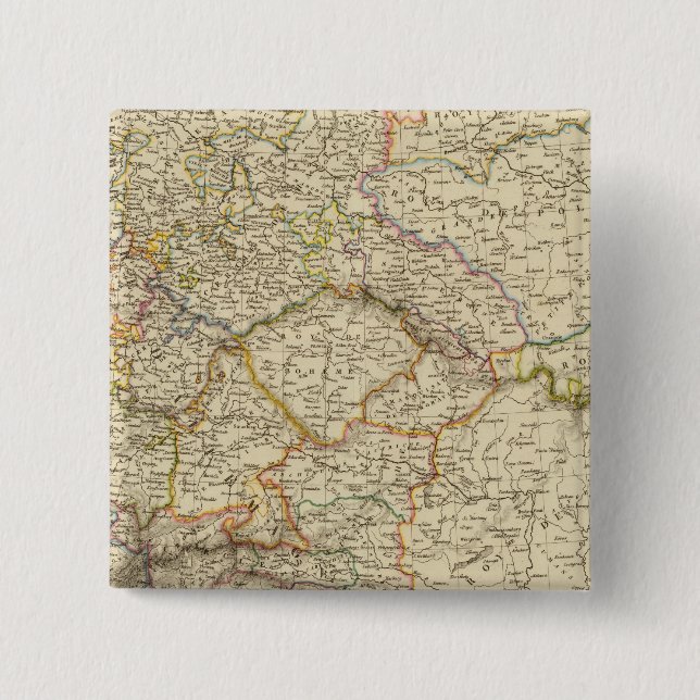 German Empire, Hungary, Galicia 15 Cm Square Badge (Front)