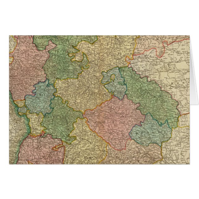 German Empire Map (Front Horizontal)