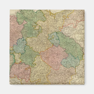 German Empire Map Magnet