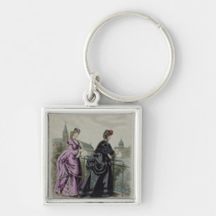 German fashions from Leipzig Key Ring