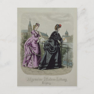 German fashions from Leipzig Postcard