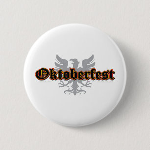 German-Fest-Bird 6 Cm Round Badge