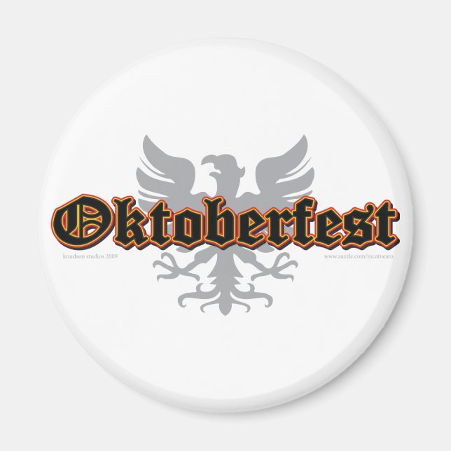German-Fest-Bird Magnet (Front)