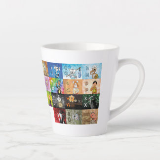 German finger latte mug