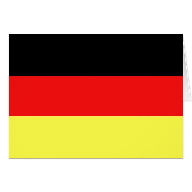 German Flag (Front Horizontal)