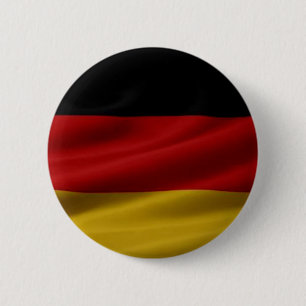German Flag 6 Cm Round Badge