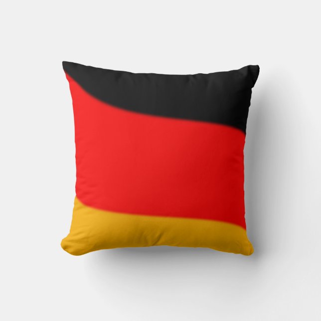 German Flag American MoJo Pillow (Front)