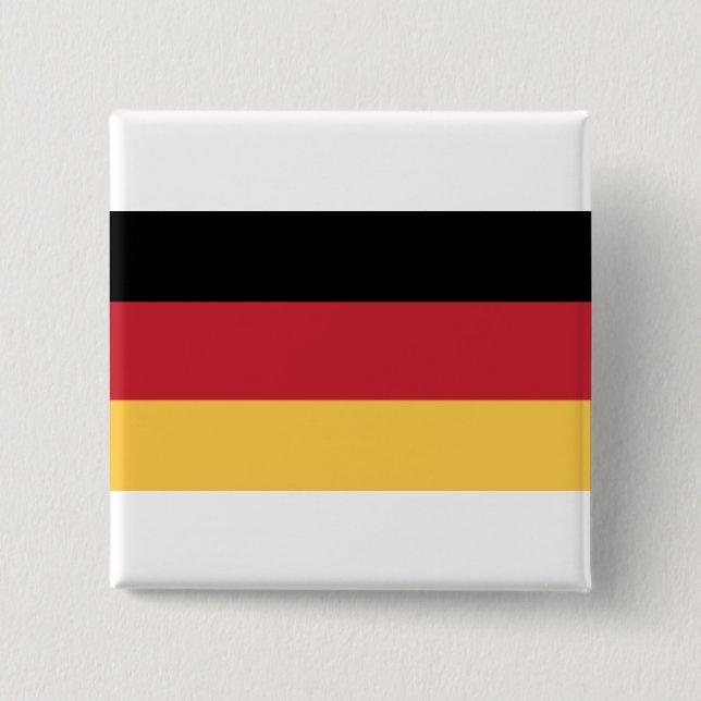 German Flag Badge Button (Front)