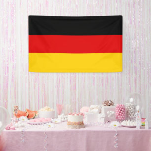German flag banner