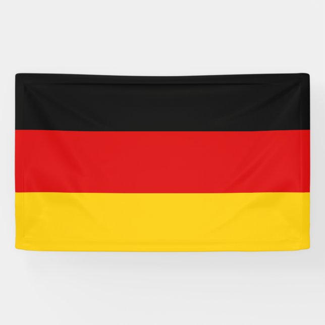 German Flag Banner (Horizontal)