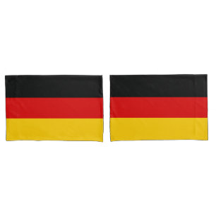 German Flag Black Red Gold Deutschland Flagge Pillowcase