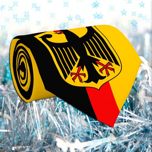 German Flag & business Germany, travel / sports Tie (Creator Uploaded)
