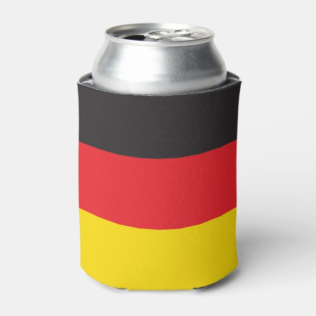 German flag can cooler (Can Front)