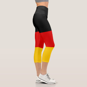 German Flag Capri Leggings