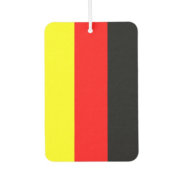 German Flag Car Air Freshener (Front)