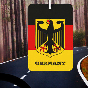 German Flag Car Air Freshener, Germany Car Air Freshener