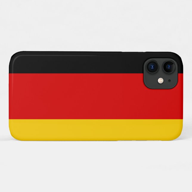 German Flag Case-Mate iPhone Case (Back (Horizontal))