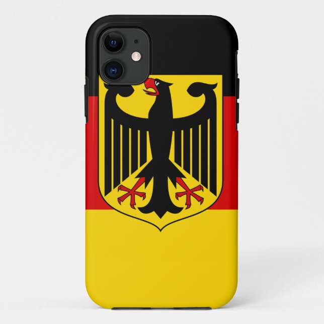 German Flag Case-Mate iPhone Case (Back)