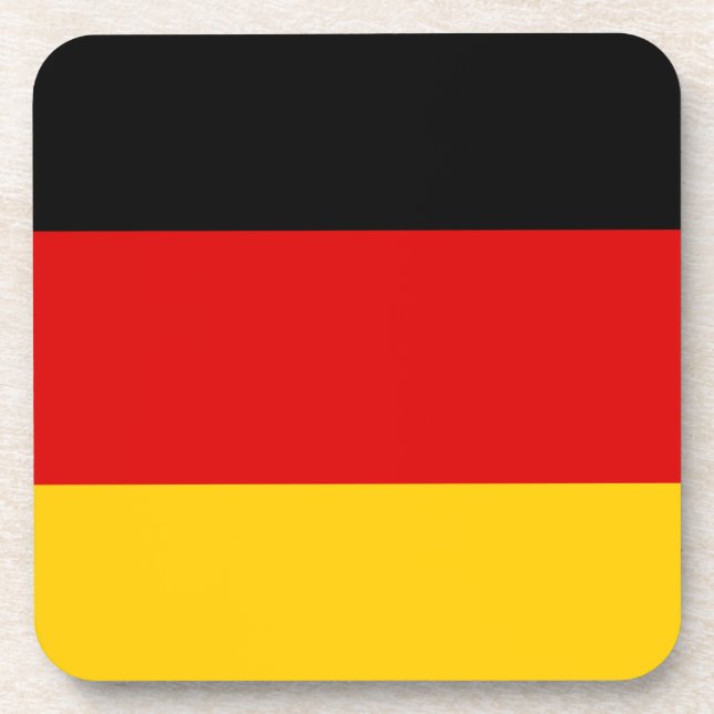 German flag coaster (Front)