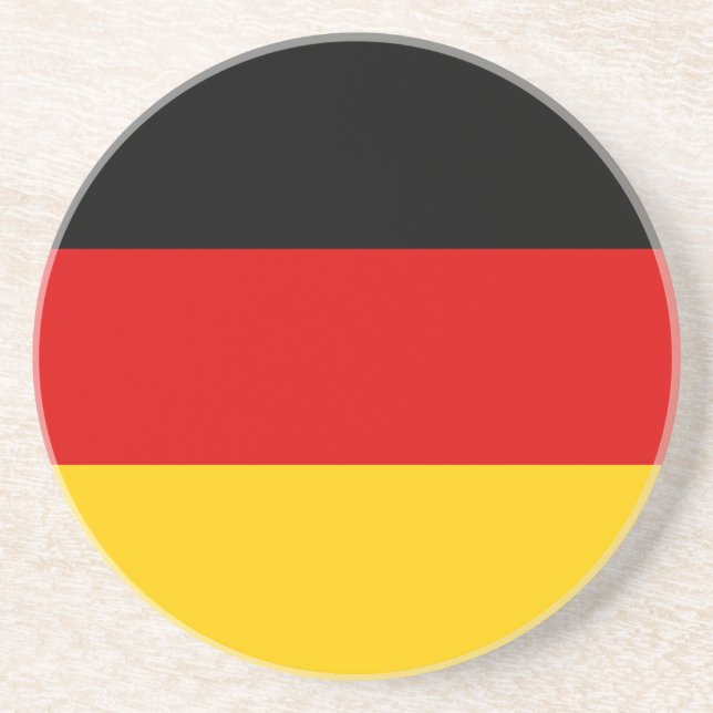 German Flag Coaster (Front)