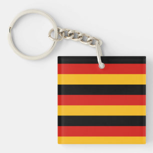 GERMAN FLAG COLORS KEY RING