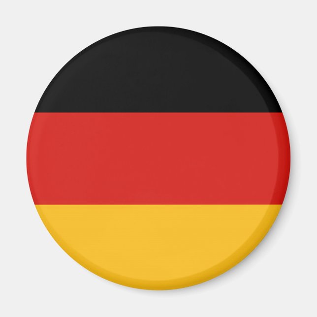 GERMAN FLAG COLORS MAGNET (Front)
