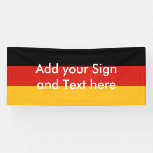 GERMAN FLAG COLORS + your ideas Banner