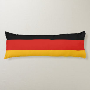 GERMAN FLAG COLORS + your ideas Body Cushion