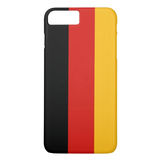 GERMAN FLAG COLORS + your ideas Case-Mate iPhone Case (Back)