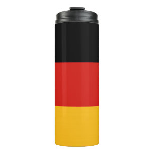 GERMAN FLAG COLORS + your ideas Thermal Tumbler