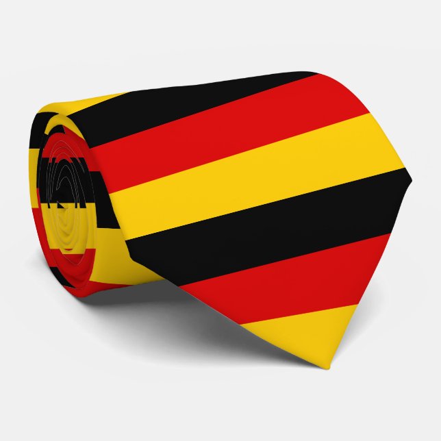 German Flag colours Tie (Rolled)