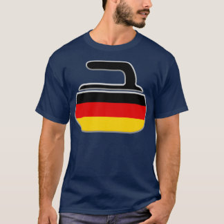 German Flag Curling Germany Flag Original T-Shirt