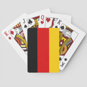 German Flag (Deutschland) (Germany) Playing Cards