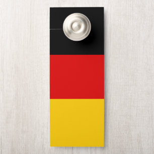 German flag door hanger