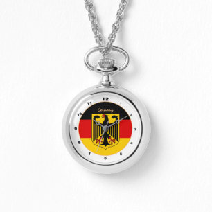 German Flag, Eagle & Germany fashion /design watch