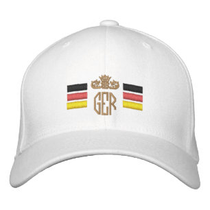 German Flag Embroidered Baseball Cap