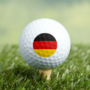 German Flag, Flag of Germany Golf Balls