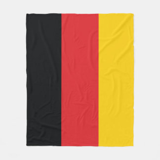 German Flag Fleece Blanket