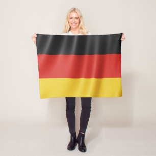 German Flag fleece blanket