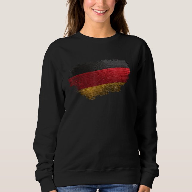 German flag Germany flag Sweatshirt (Front)