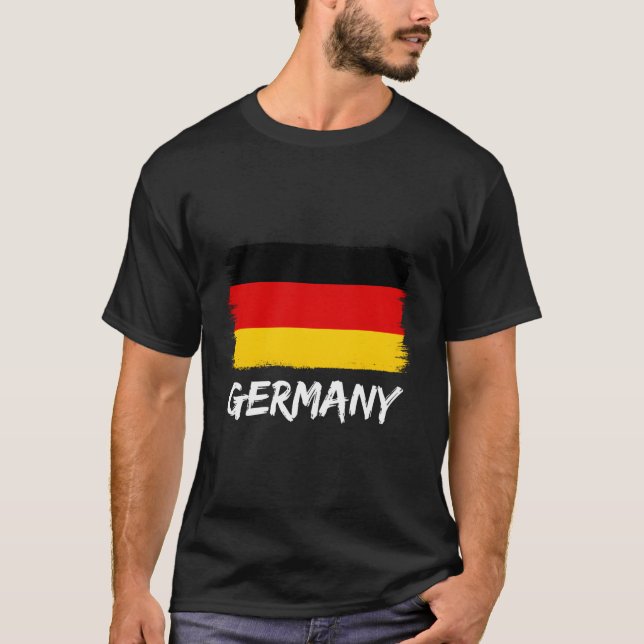 German Flag Germany T-Shirt (Front)