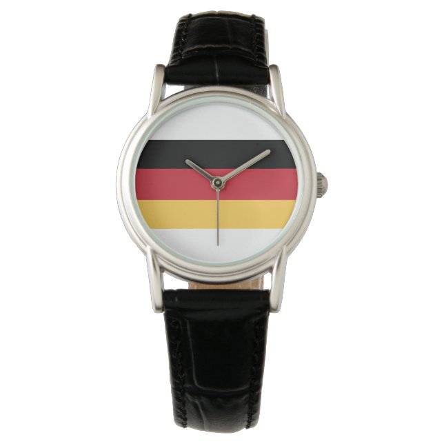 German Flag Germany Theme Womens Watch (Front)