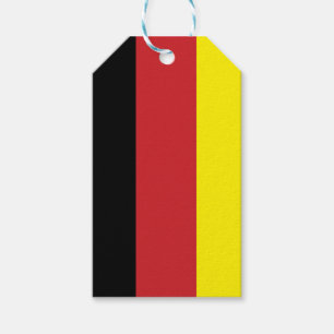 German Flag Gift Bag Tags