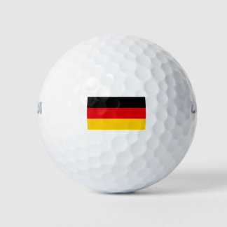 German Flag Golf Balls