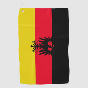 German flag golf towel